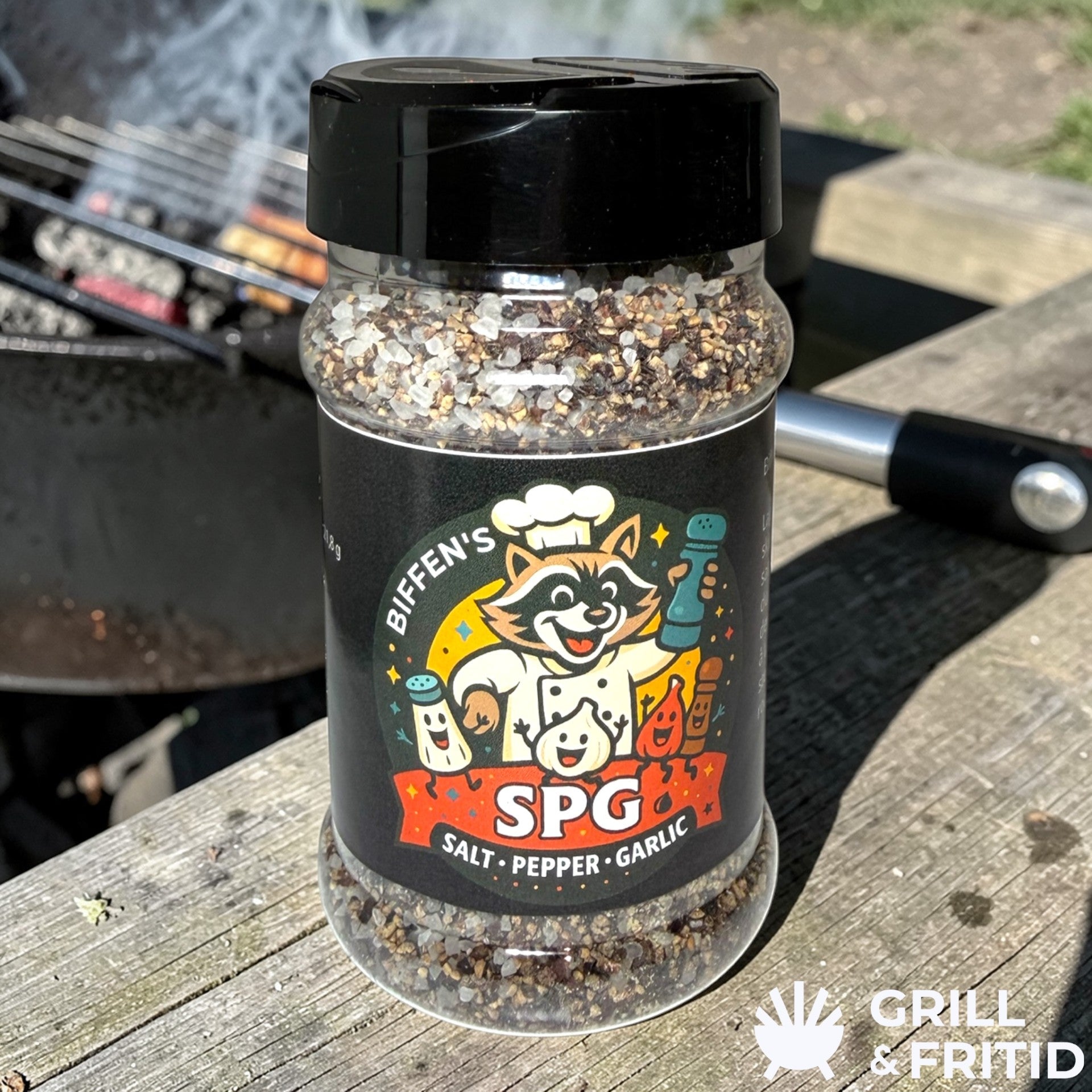 Biffen’s SPG – klassisk salt, pepper & hvitløk 200gr