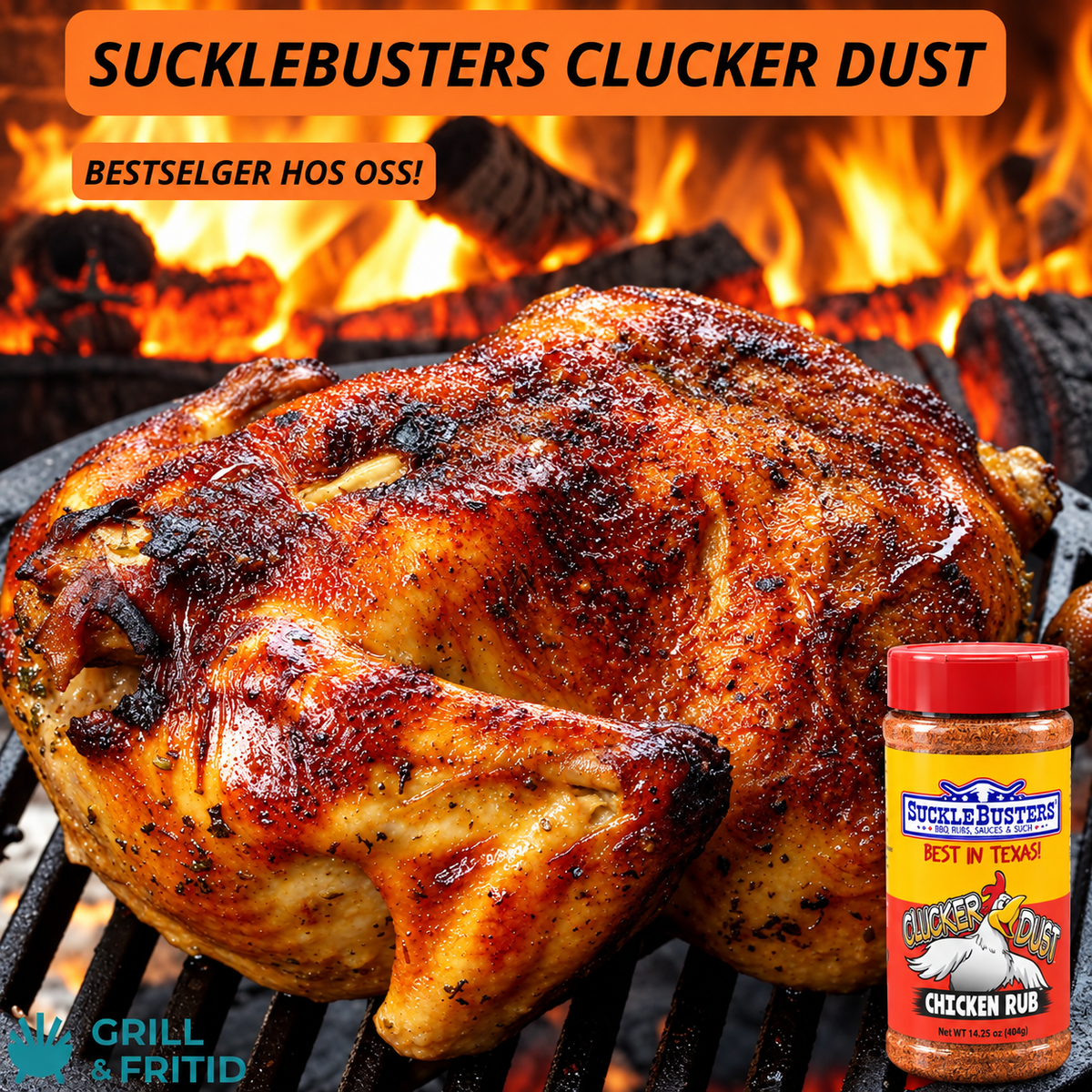 Sucklebusters Clucker Dust Chicken Rub (404g)