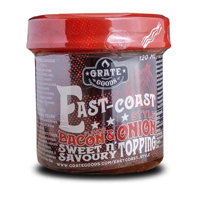 Grate Goods East-Coast Style Bacon & Onion Topping 120 ml
