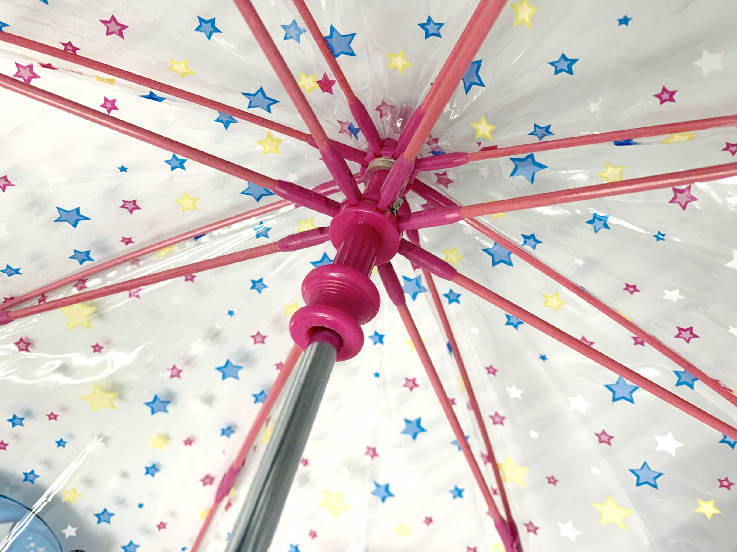 Paraply med Enhjørning – Gjennomsiktig Barneparaply 46 cm