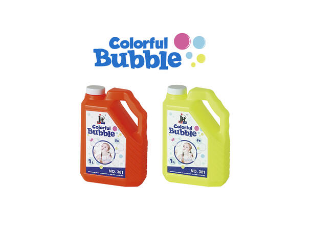 Såpeboblevann 1 liter – ferdigblandet refill