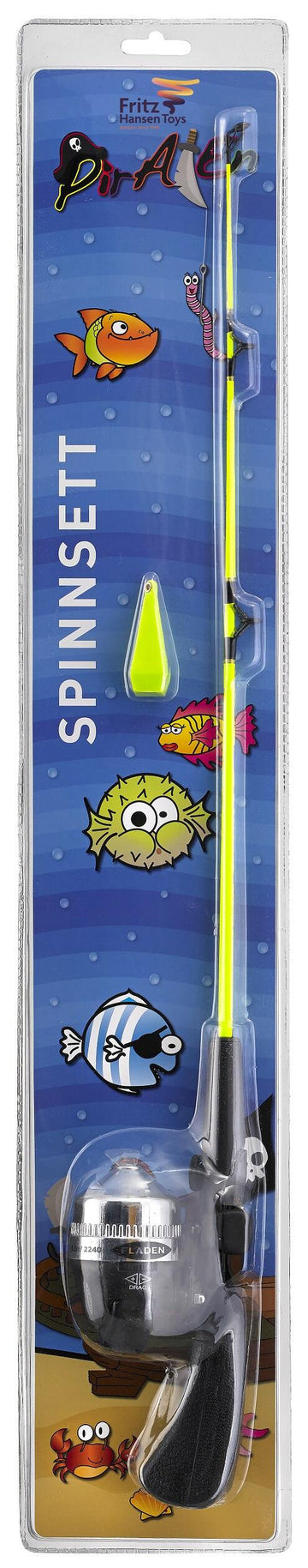 Barnefiskesett 73 cm med lukket snelle