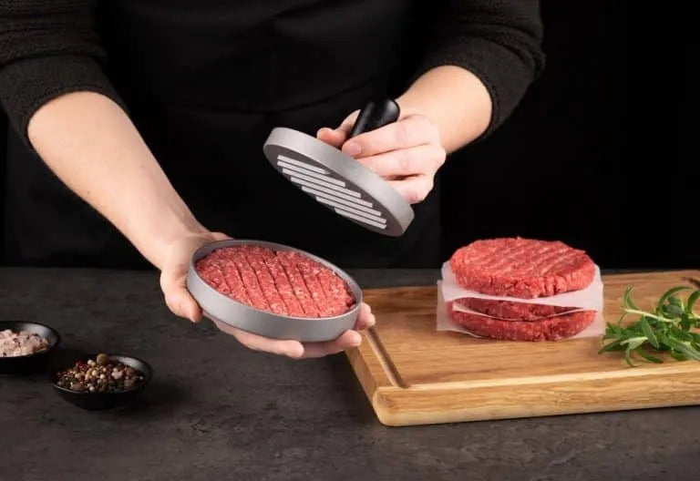 Hamburgerpresse lag perfekte burgere hver gang