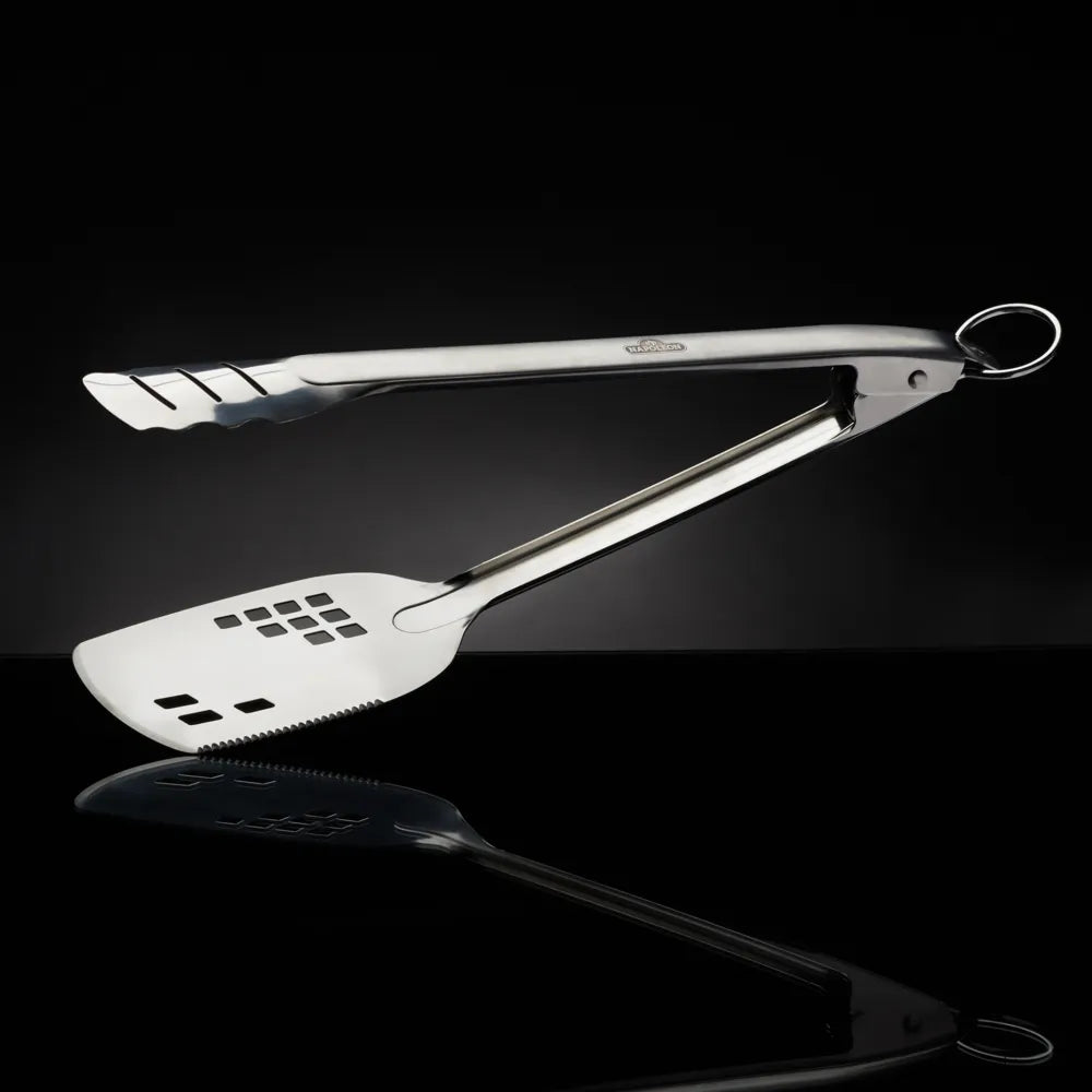 Napoleon 2-i-1 Grillverktøy Stekespade og tang i ett