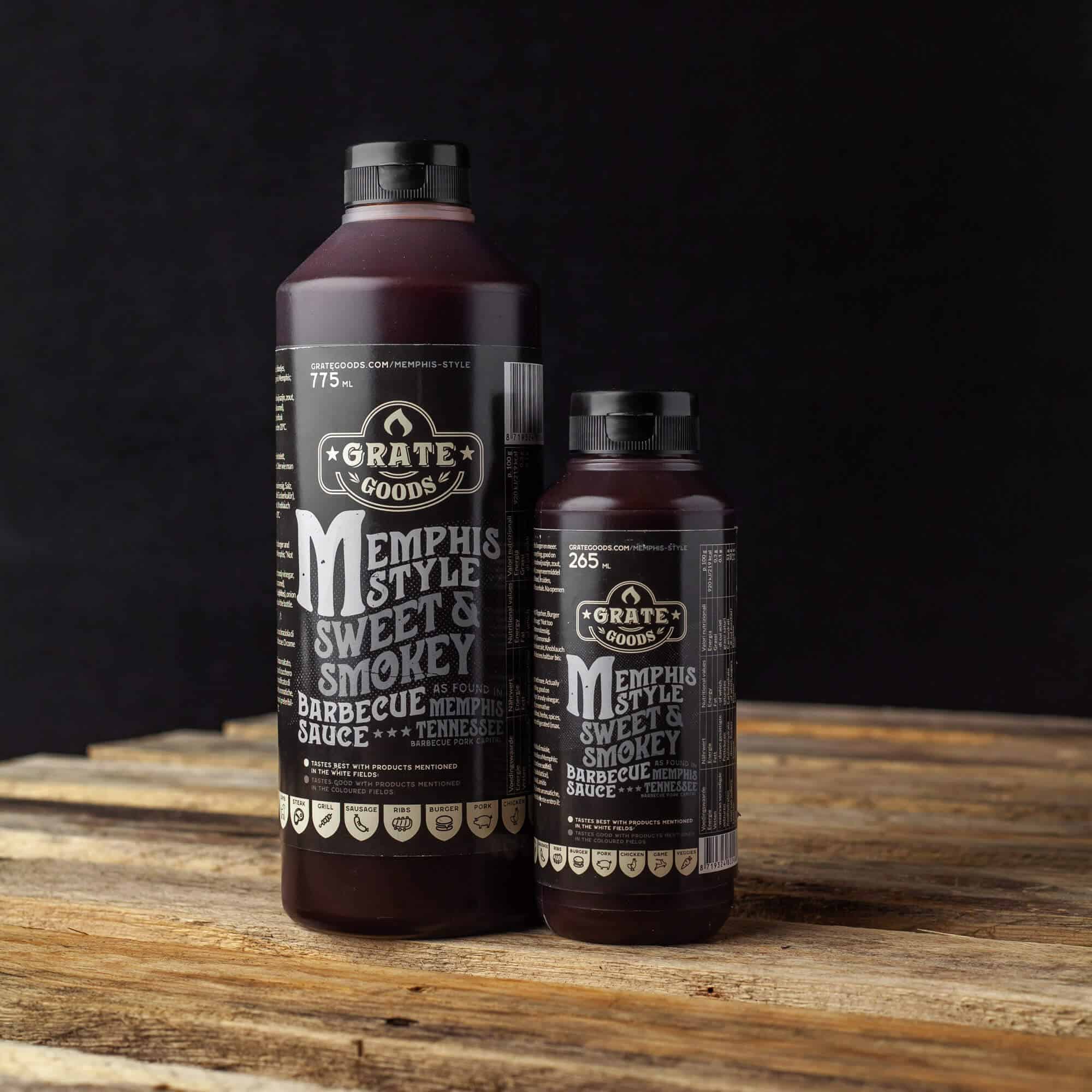 Grate Goods Memphis Style Sweet & Smokey BBQ Sauce