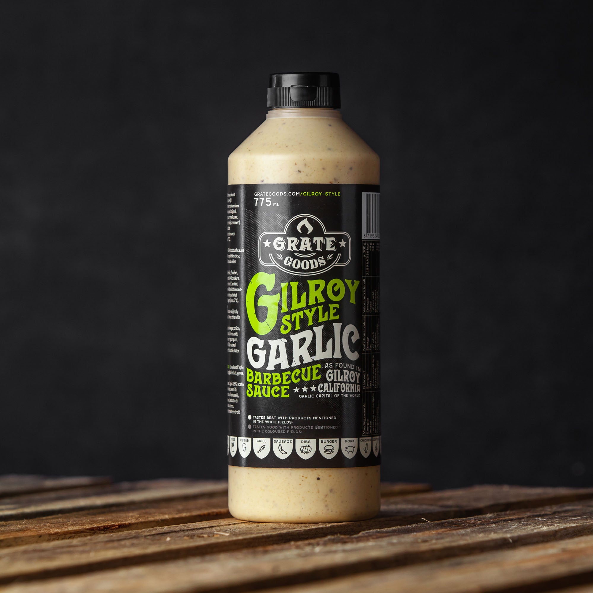 Grate Goods Gilroy Style Garlic BBQ Sauce