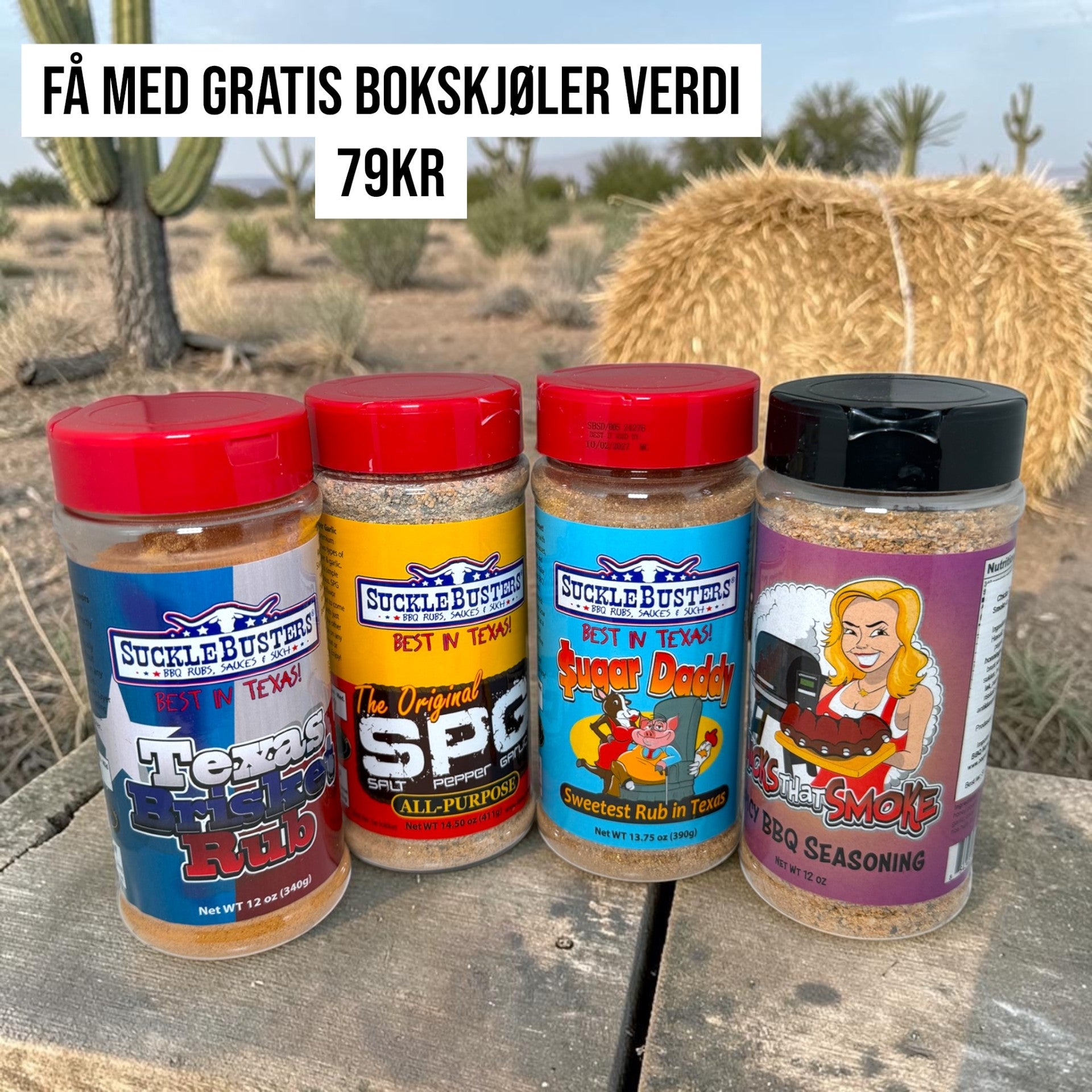 Sucklebusters BBQ Rubs – Smak av Texas