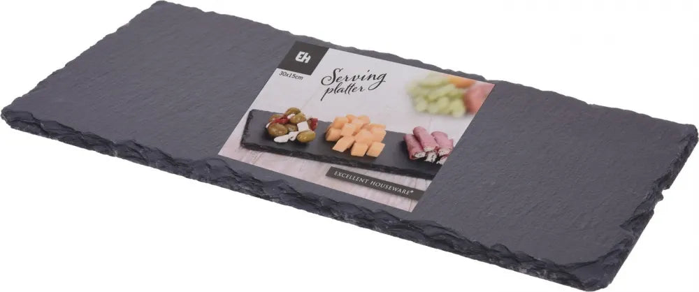 Serveringsfat skifer 30x15cm