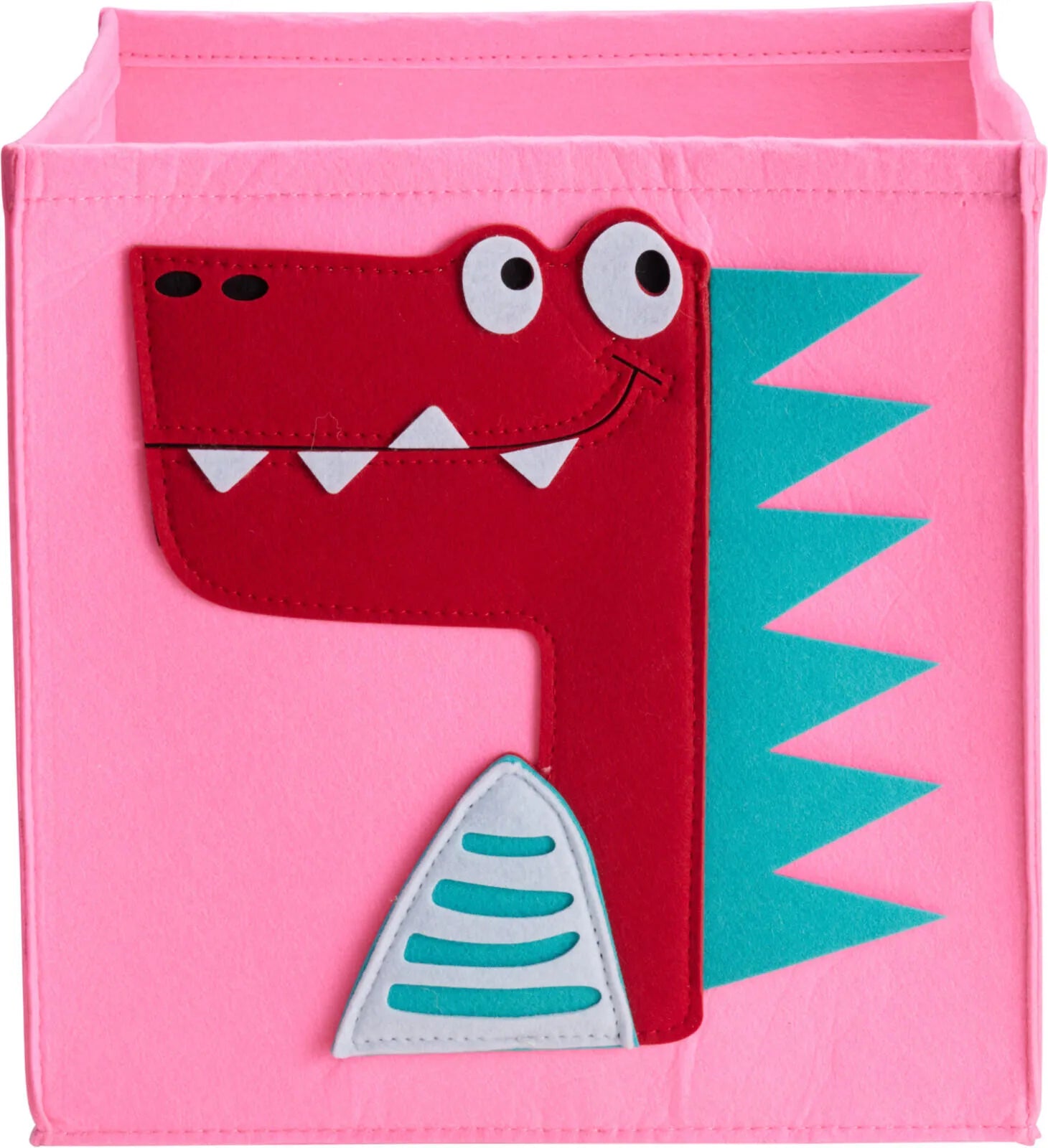 Oppbevaringskurv til barnerom i filt – 30x30 cm (Enhjørning, Marihøne m.fl.)