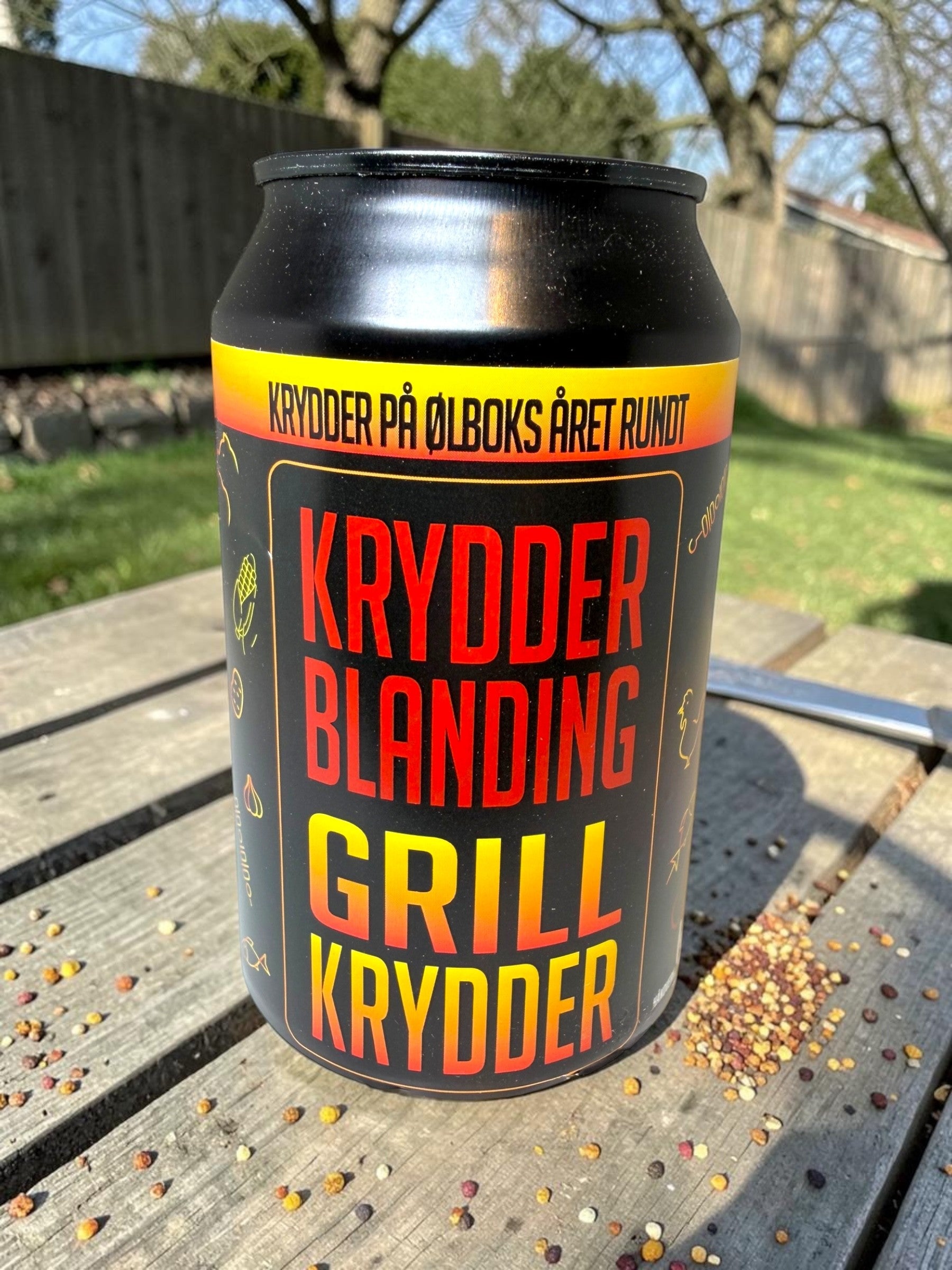 Grillkrydder krydderblanding på boks 0,33l – 200g