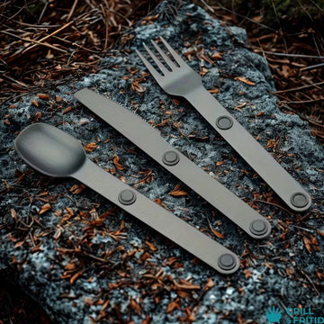 Aluminiumsbestikksett 3-pk – magnetisk lukking og lakkert finish