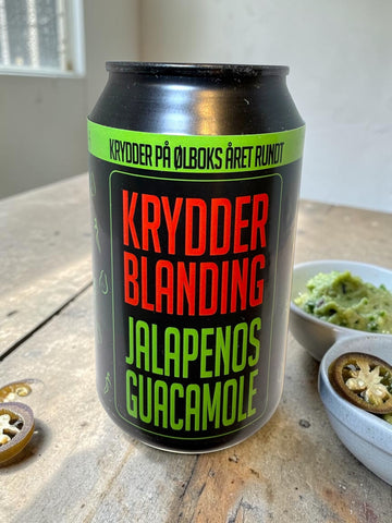 Jalapeños & Guacamole krydderblanding på boks 0,33 l – 200 g