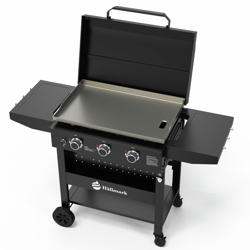 Hällmark Griddle med 3 brennere