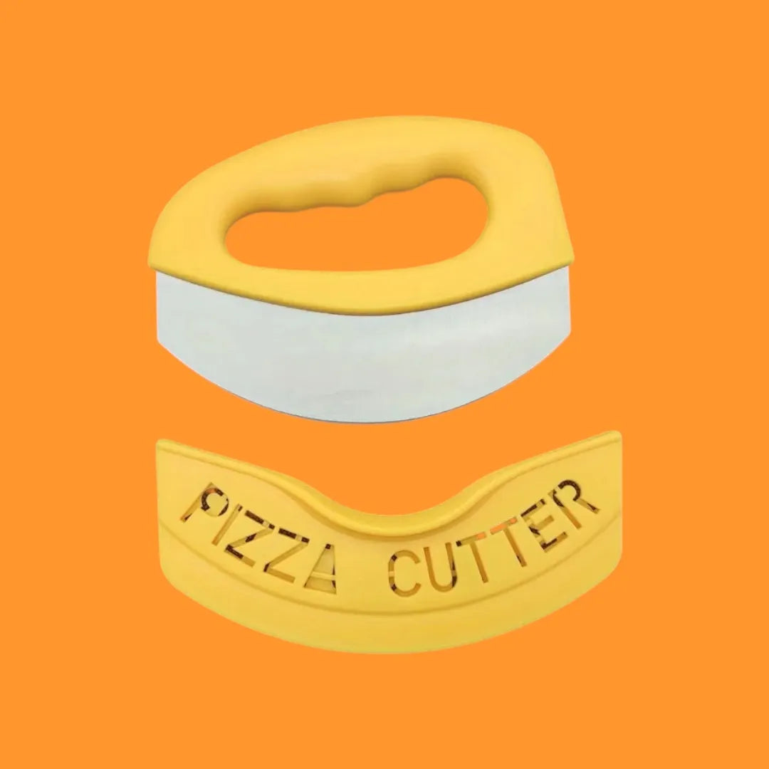 Pizzakutter i rustfritt stål – ergonomisk design og sylskarpt blad