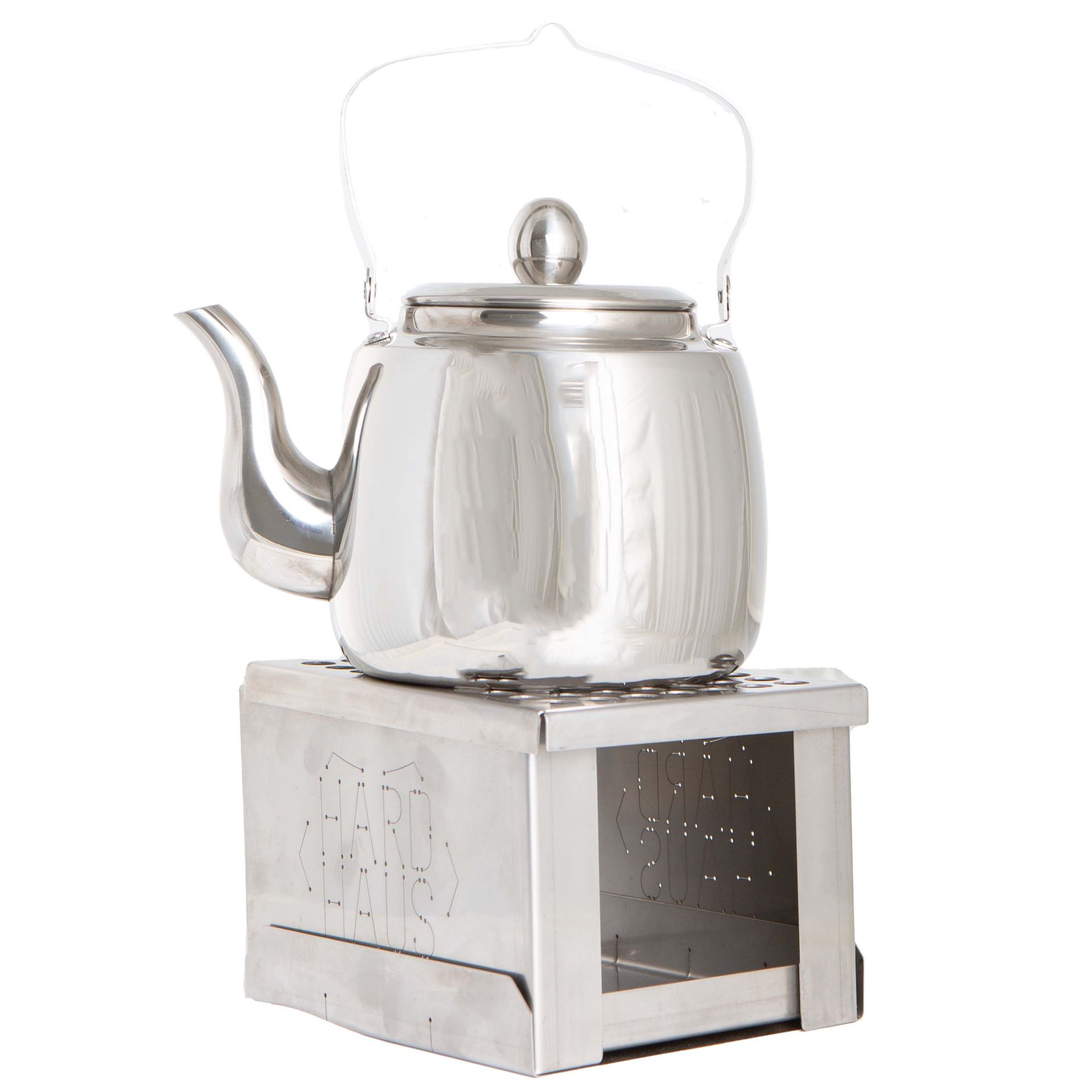 HARDHAUS Turbålboks Sammenleggbar i rustfritt stål