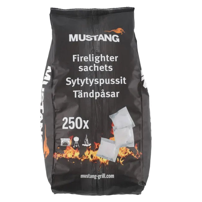 Mustang Tennposer – 250 stk - Luktfri og effektiv opptenning