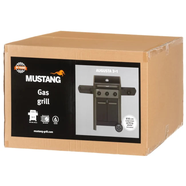 Mustang Augusta 3+1 gassgrill sort