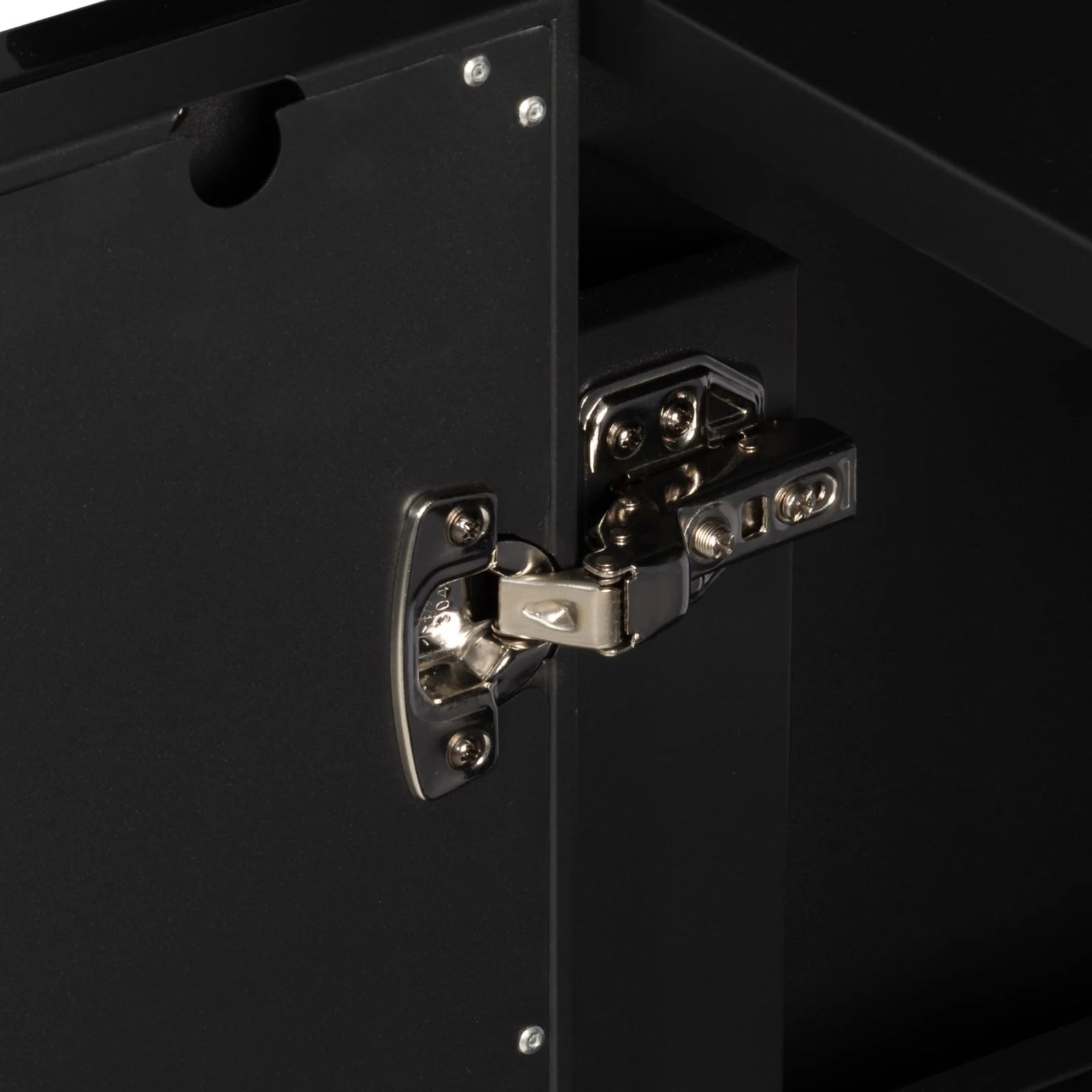 Mustang grillbord med skap og hjul – rustfri arbeidsflate