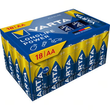 Varta Longlife Power AA Batterier 18-pk