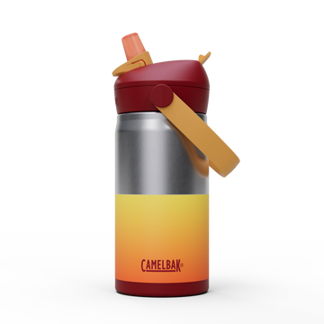 CamelBak Thrive Flip Straw Kids VSS Orange Sunset 0,35 L – Isolert drikkeflaske barn