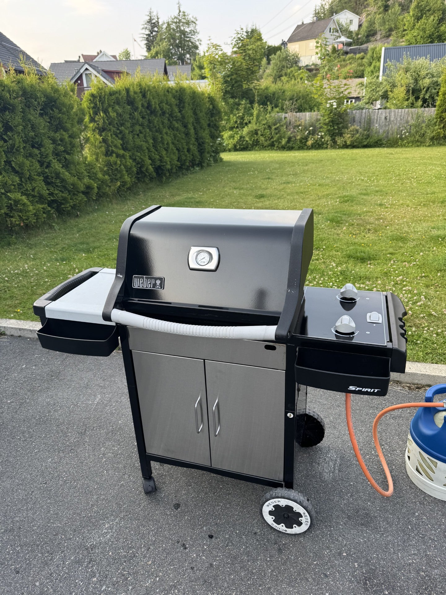 Flavorizer Bars i rustfritt stål – passer Weber Spirit 200-serien (sidemontert kontrollpanel)