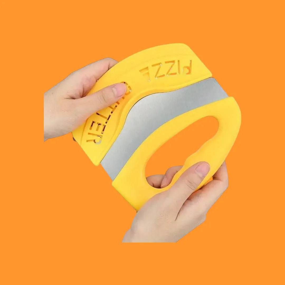 Pizzakutter i rustfritt stål – ergonomisk design og sylskarpt blad
