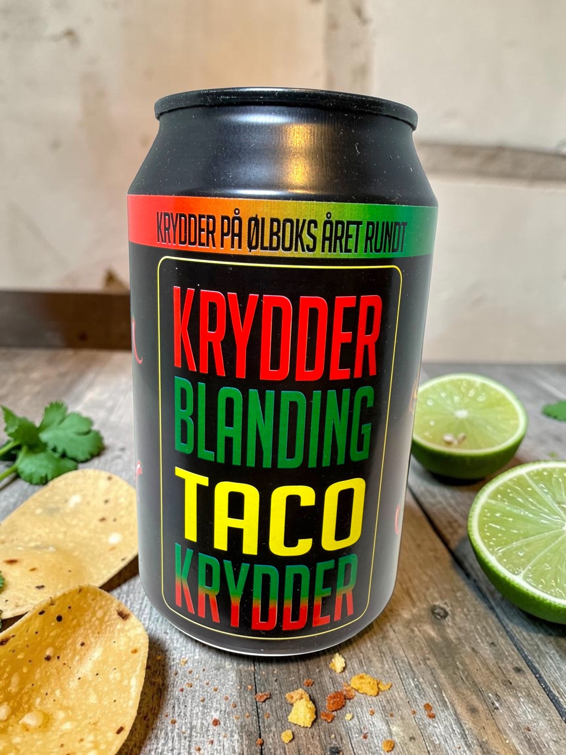 Taco krydderblanding på boks 0,33 l – 200 g