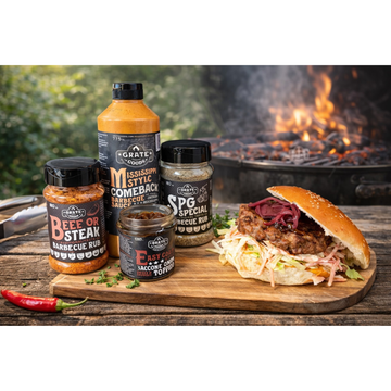 Grate Goods Ultimate Burger BBQ-sett