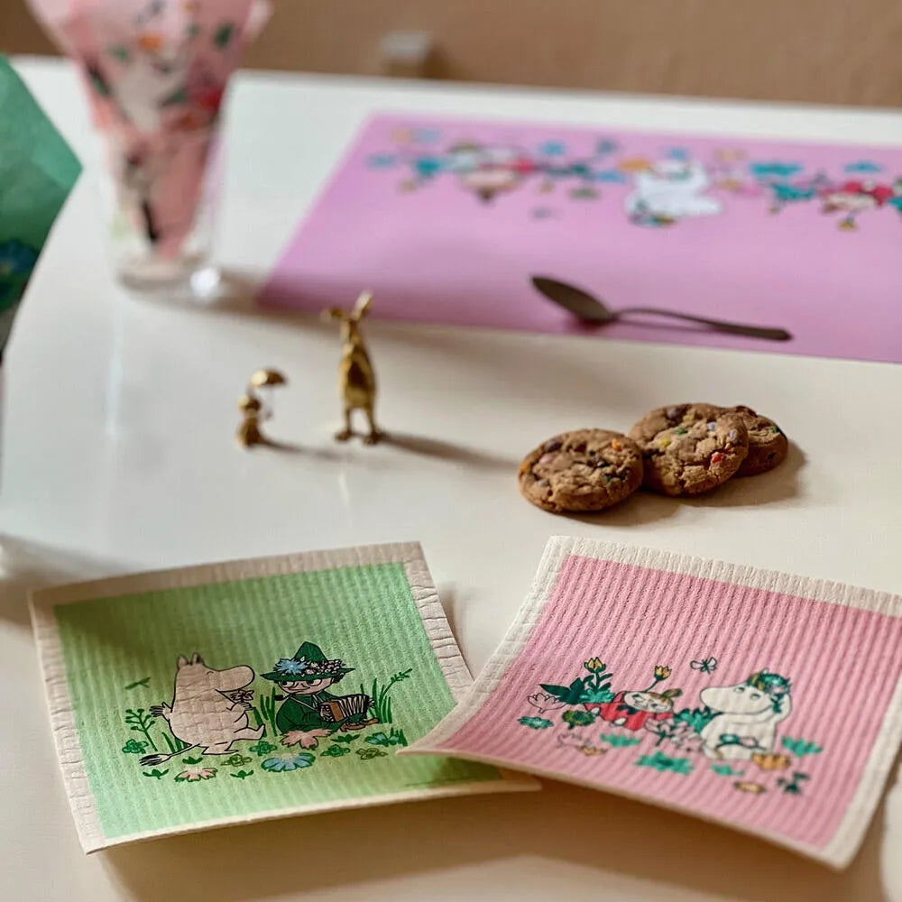 Mummi Oppvaskklut Mummitrollet – Grønn