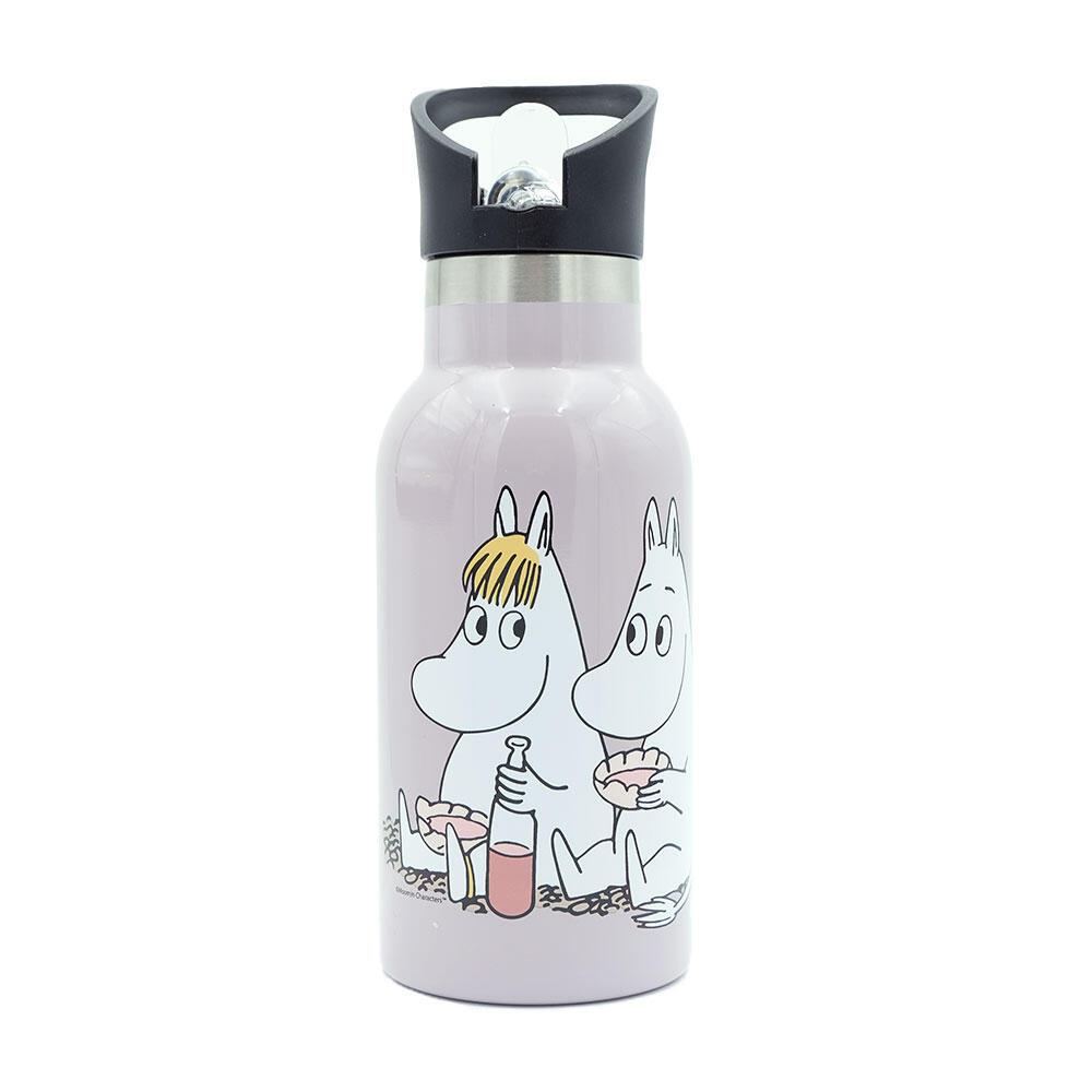 Mummi Drikkeflaske 350 ml – Snorkfrøken & Mummitrollet | Rustfritt stål