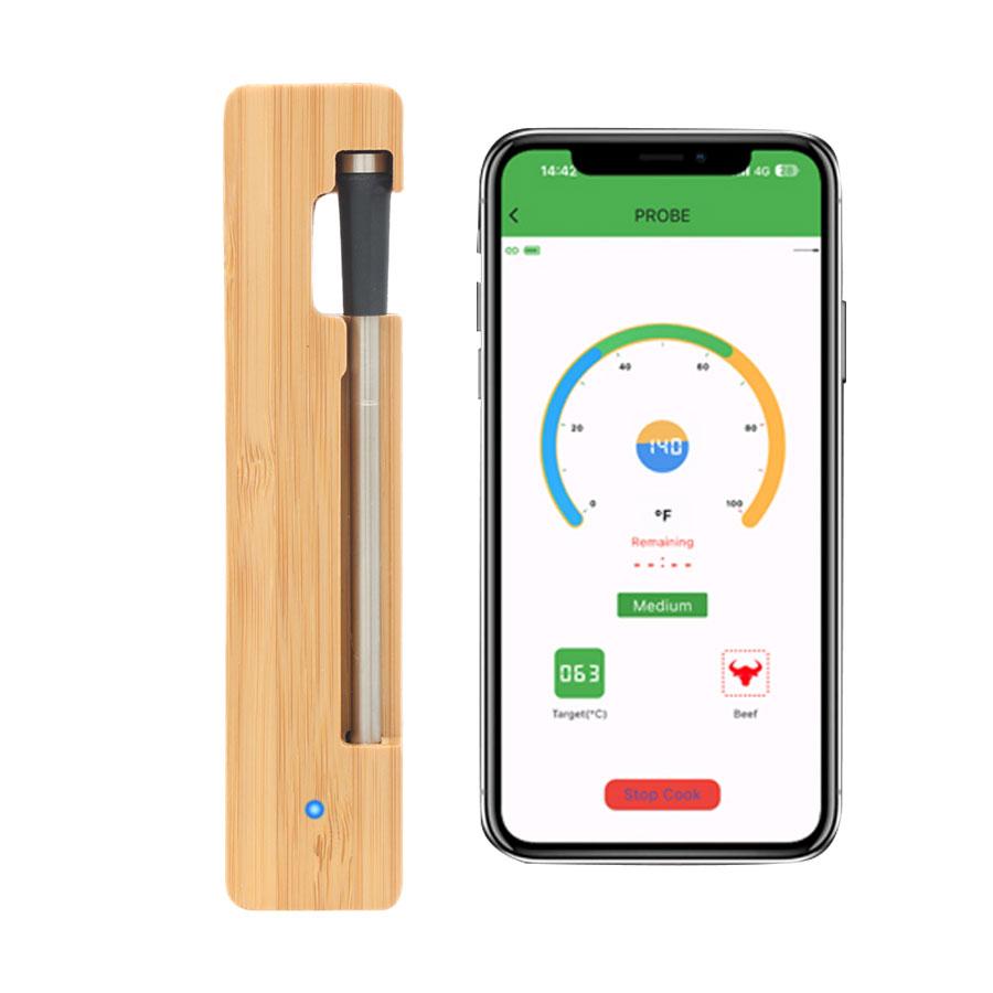 GrillogFritid Trådløst Kjøtttermometer – App-styrt presisjon for grill og ovn