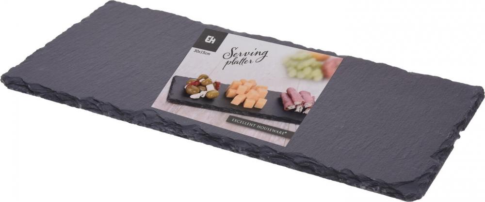Serveringsfat skifer 30x15cm