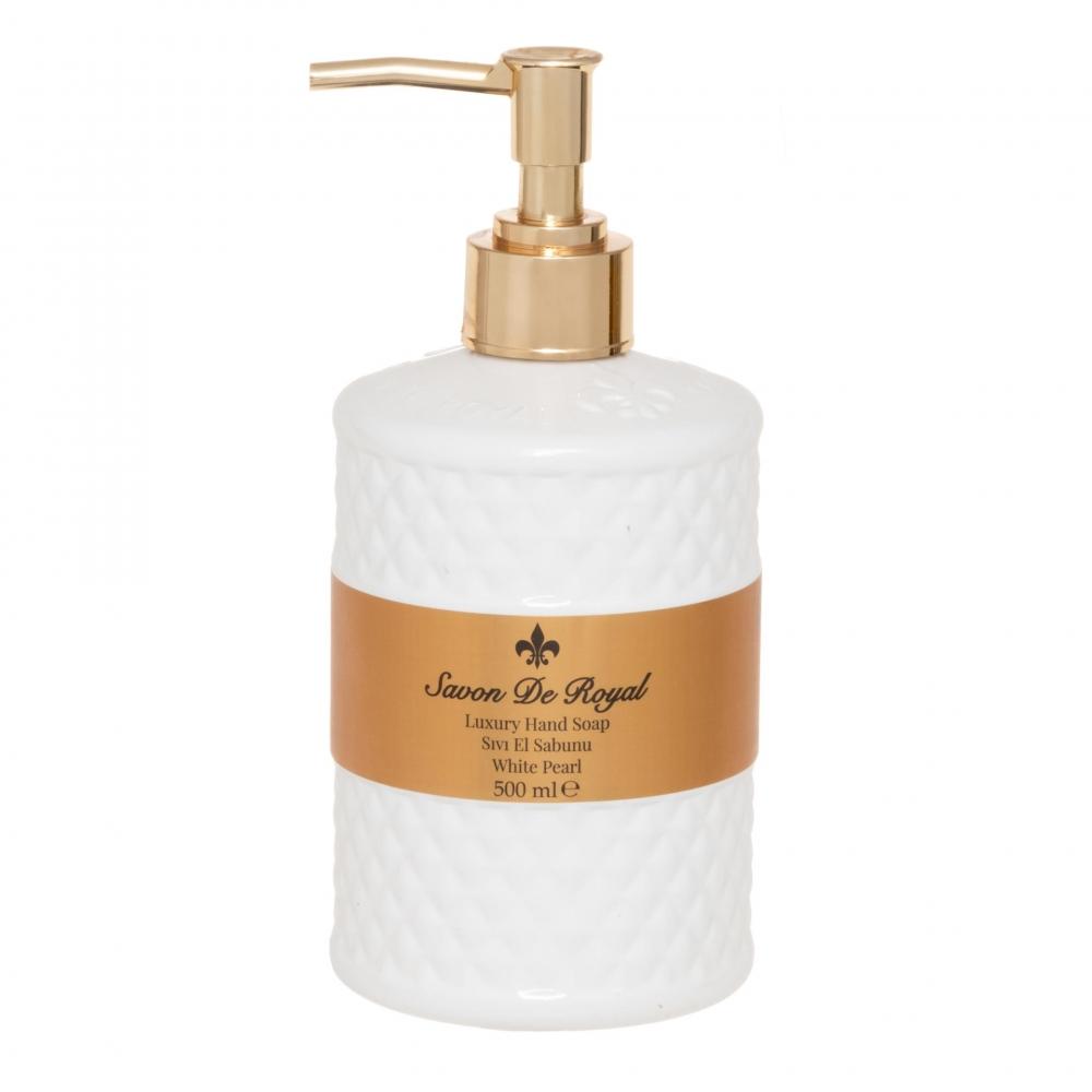 Håndsåpe Savon De Royal White Pearl 500ml