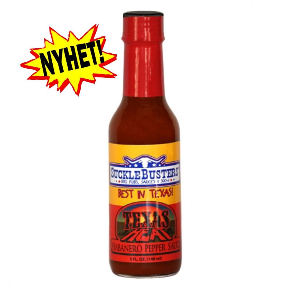 SUCKLEBUSTERS Texas Heat - Habanero Pepper Sauce (147ml)