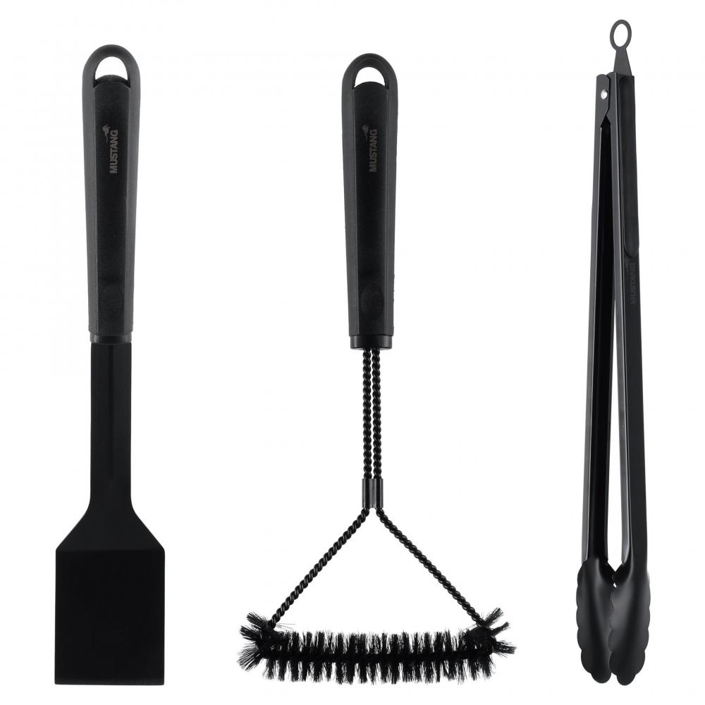 Mustang Black Line Grillsett 3 deler