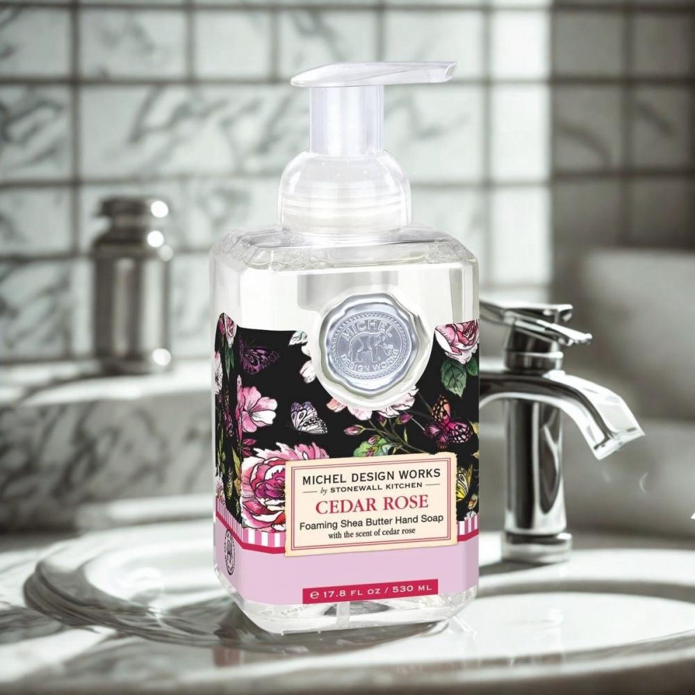 Michel Design Works Cedar Rose Skumsåpe (530 ml)