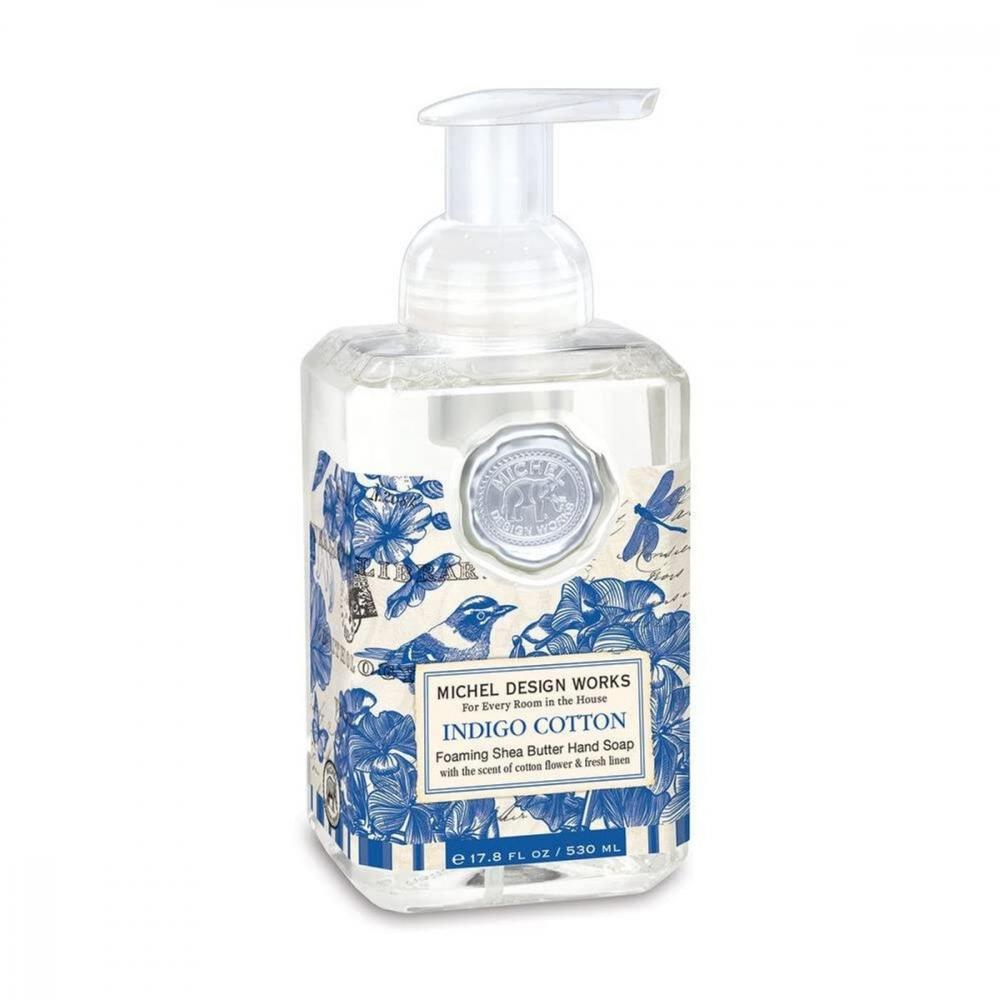 Michel Design Works Indigo Cotton Skumsåpe (530 ml)