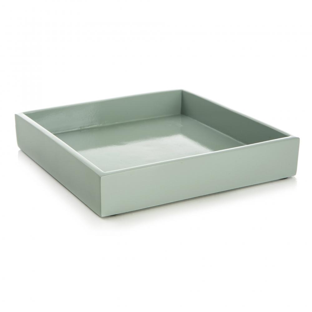 Serviettholder i grønn polyresin – elegant og robust design for borddekking