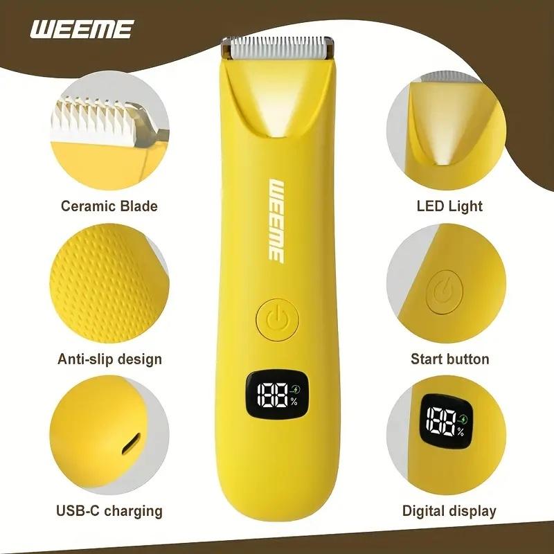 WEEME Hår- og Kroppstrimmer for Menn & Kvinner